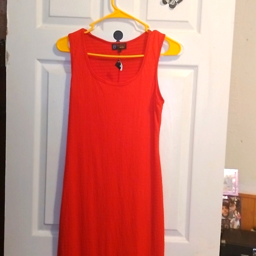 Red dress